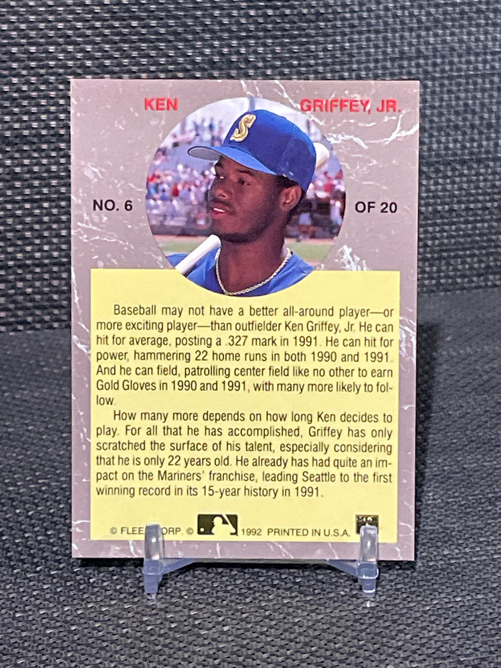 1992 Fleer Ultra Ken Griffey Jr. All Stars #6