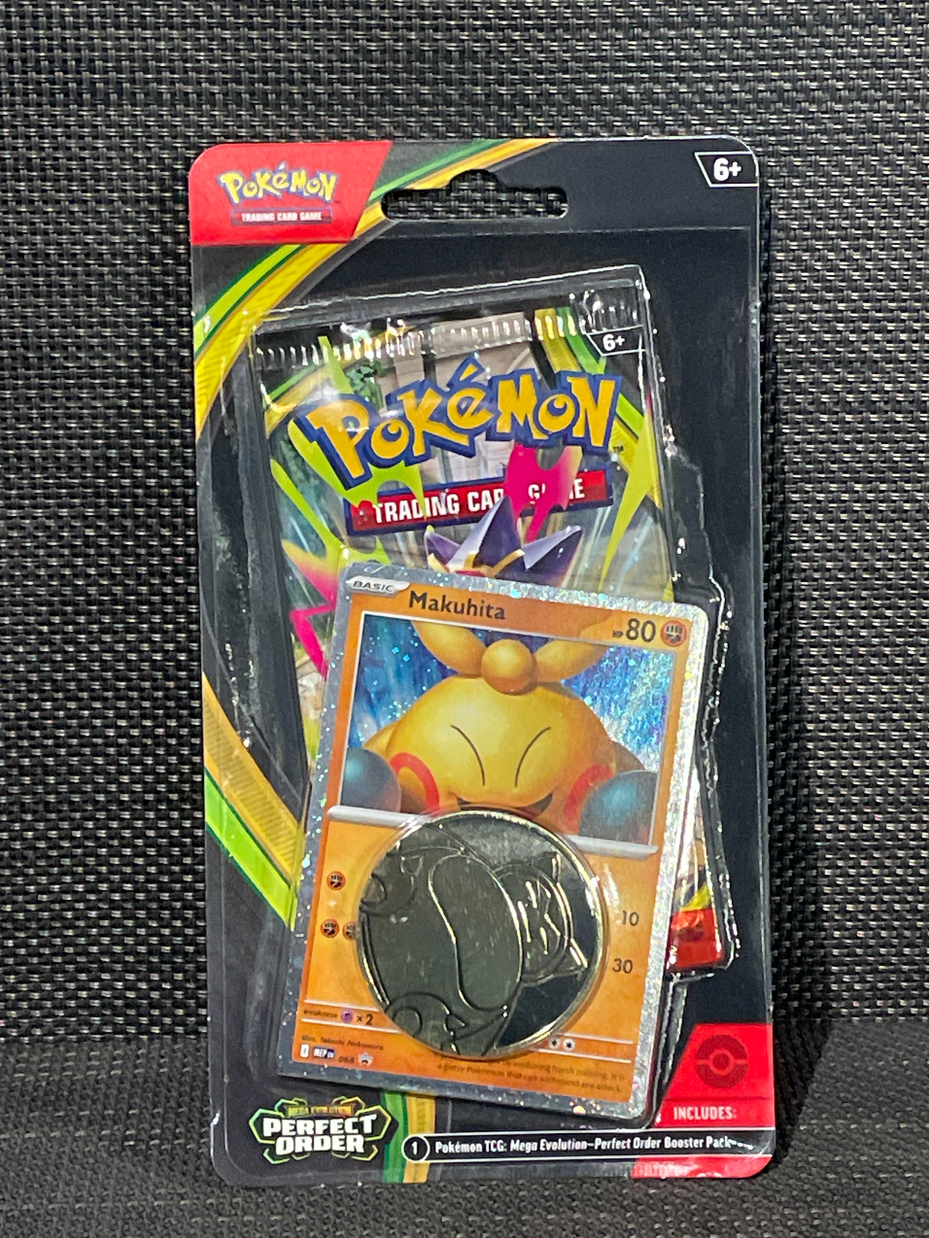 Mega Evolution - Perfect Order Checklane Blister (Makuhita Promo)