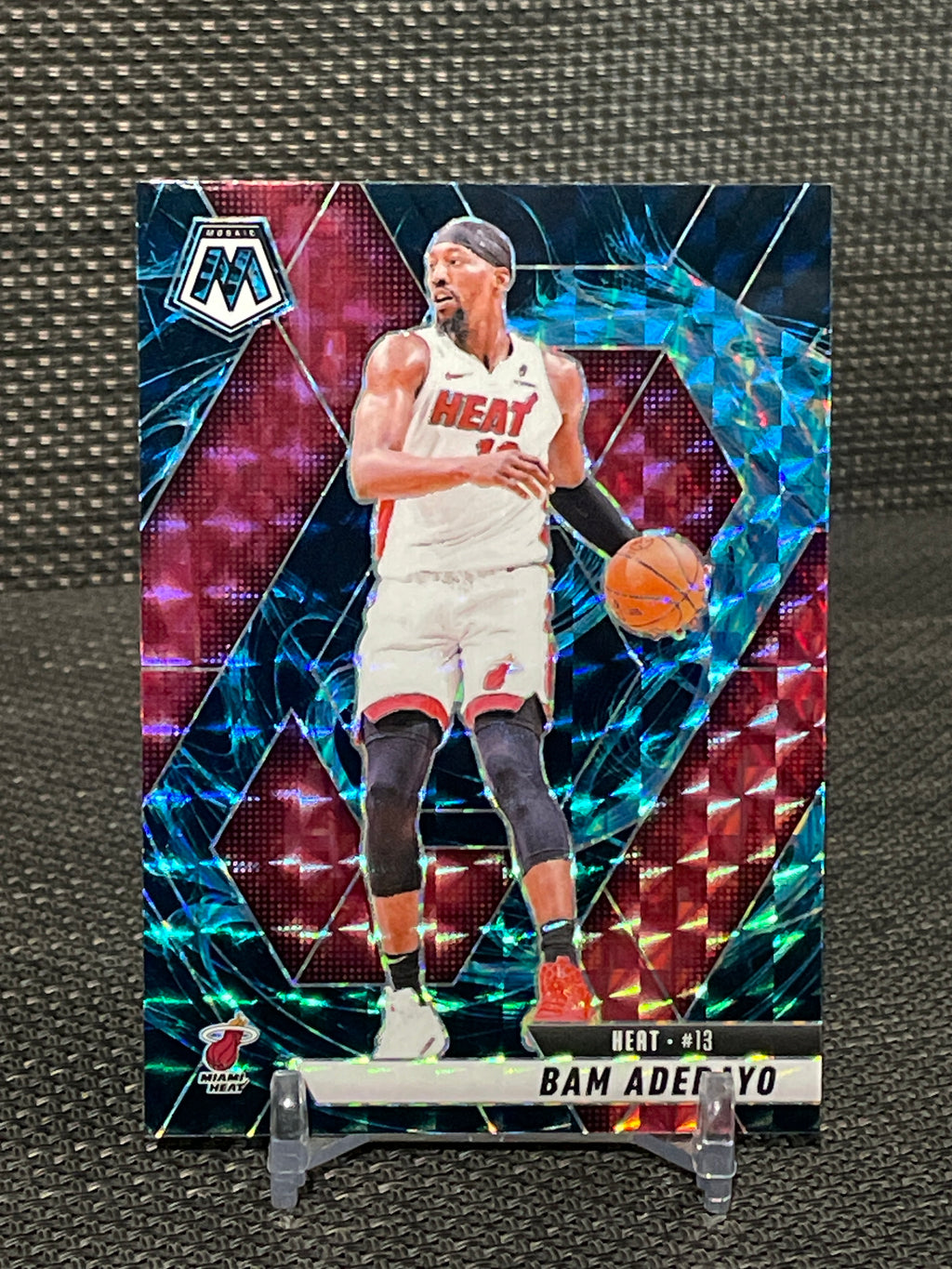 2023-24 Mosaic Bam Adebayo Genesis Prizm #6