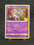 Mew 2021 Pokemon Celebrations “Holo” 011/025