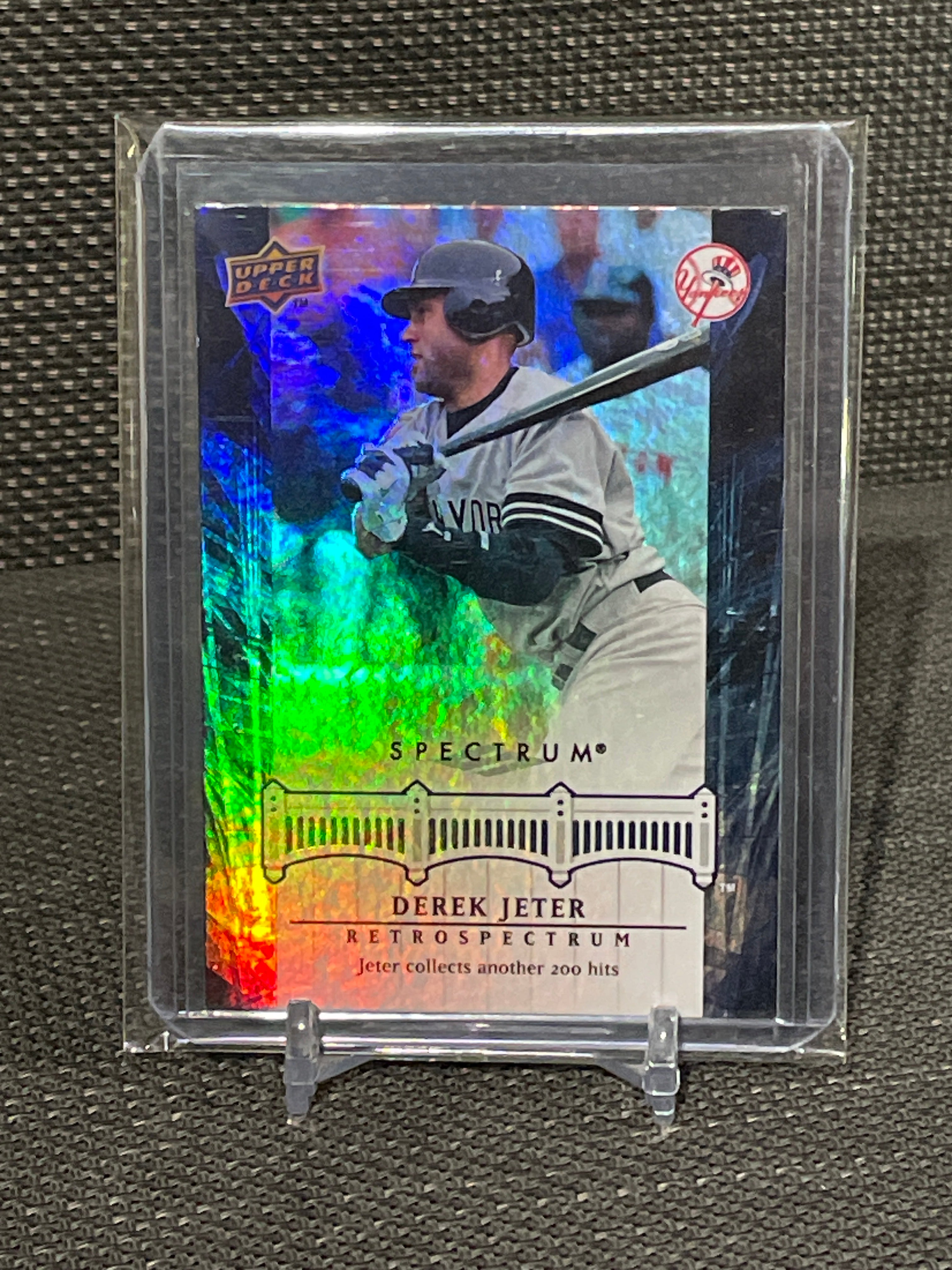 2008 Upper Deck Spectrum Derek Jeter Retrospectrum #DJ99 (Near Mint)