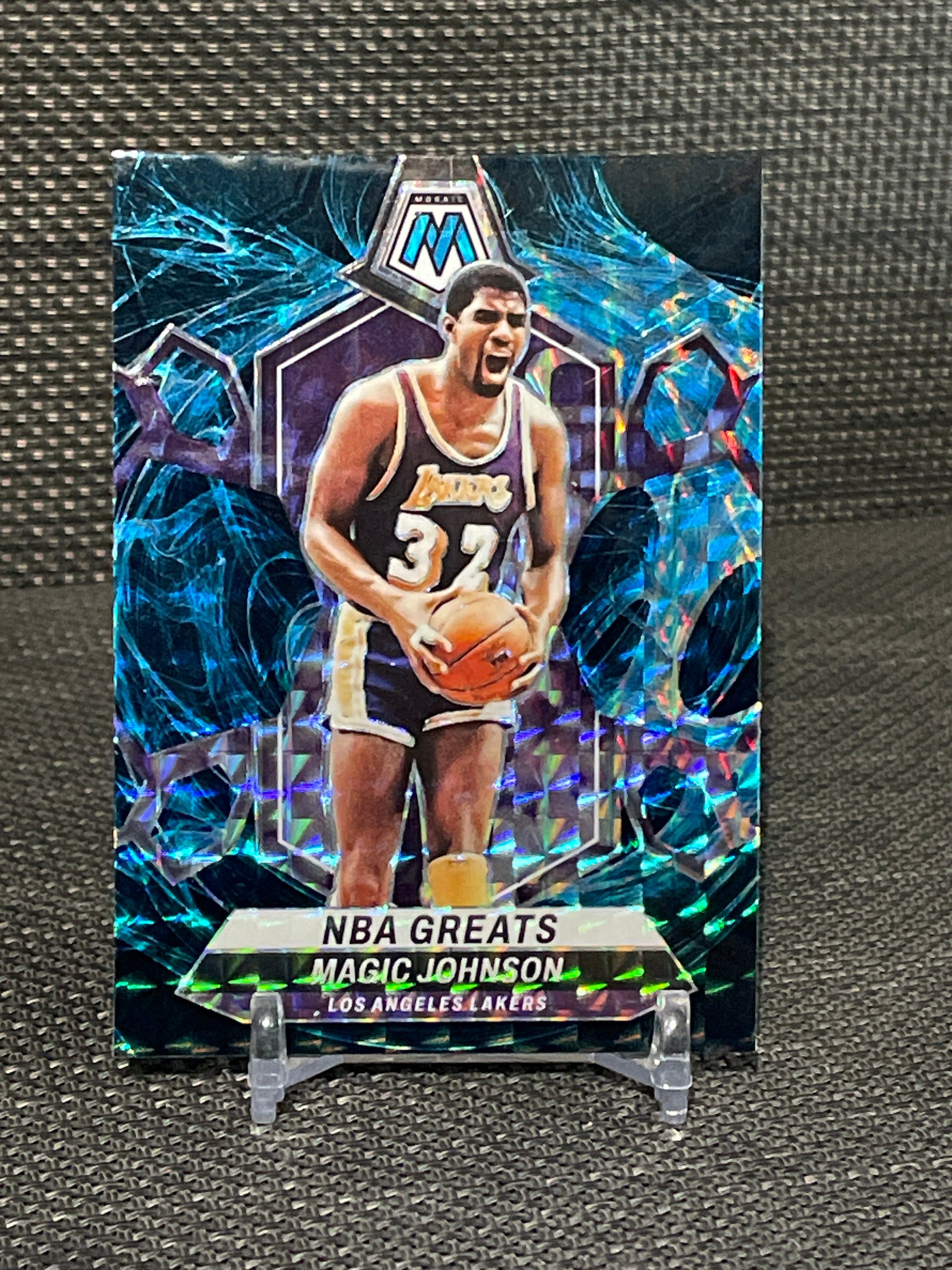 2023-24 Mosaic Magic Johnson Genesis Prizm