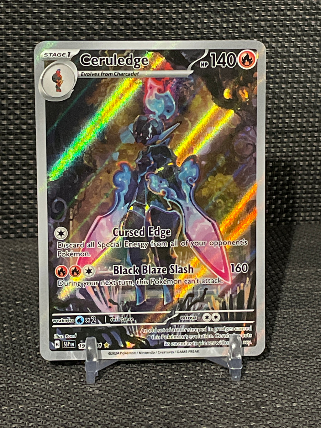 Ceruledge 197/191 – 2024 Pokemon Surging Sparks “Illustration Rare”