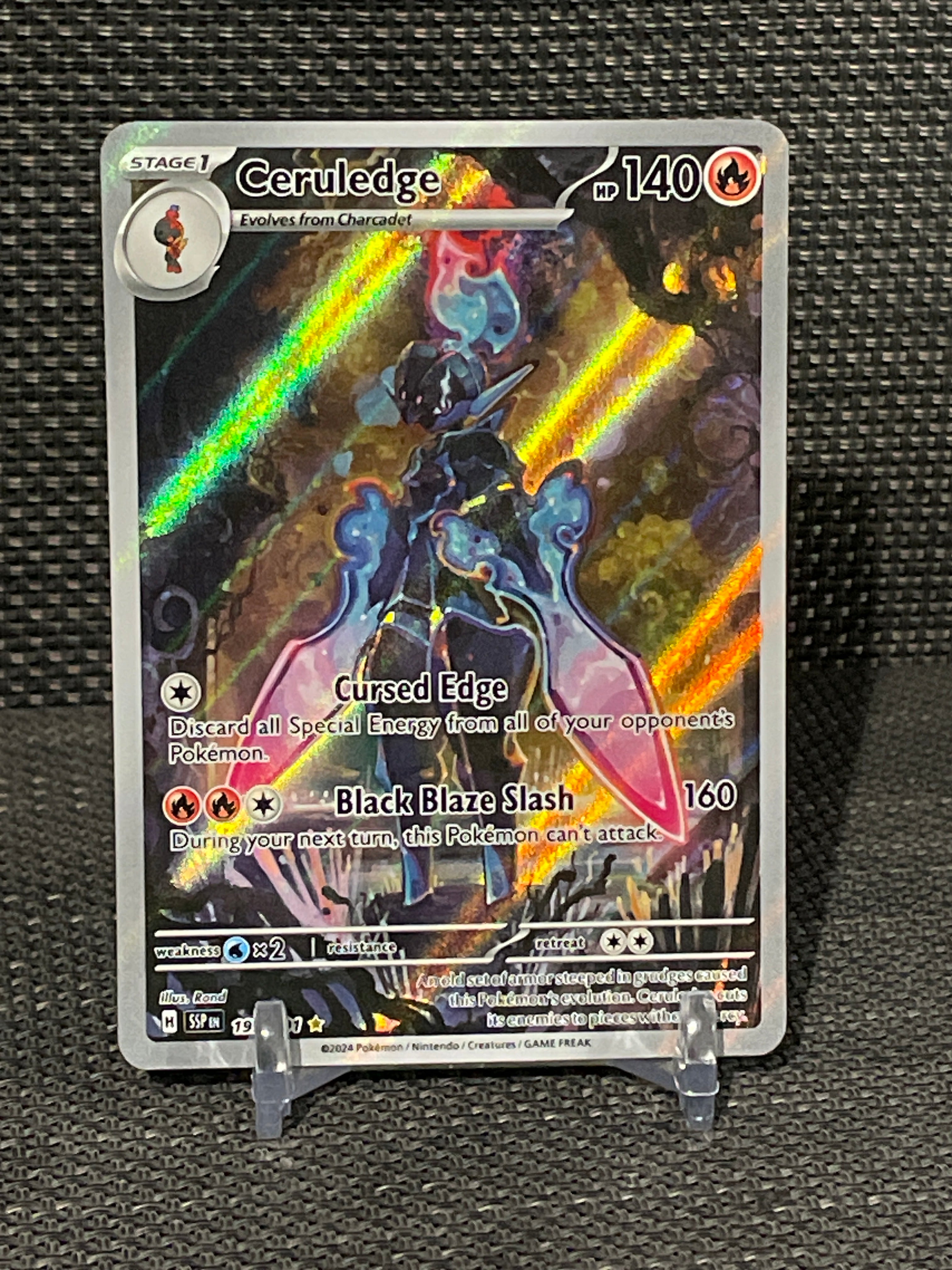 Ceruledge 197/191 – 2024 Pokemon Surging Sparks “Illustration Rare”
