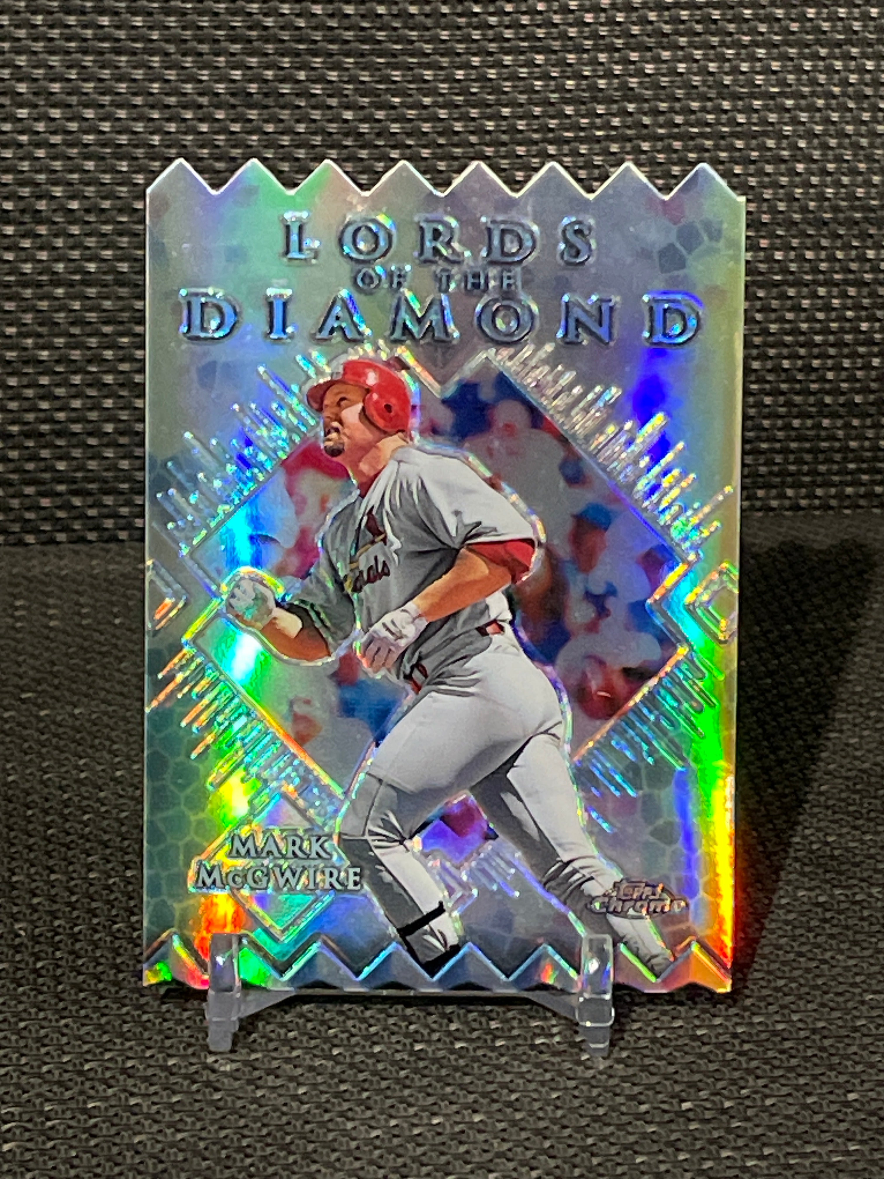 1999 Topps Chrome Mark McGwire Lords Of The Diamond "Refractor" #LD5