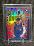 2021-22 Optic Luka Doncic “My House” Purple Prizm #1