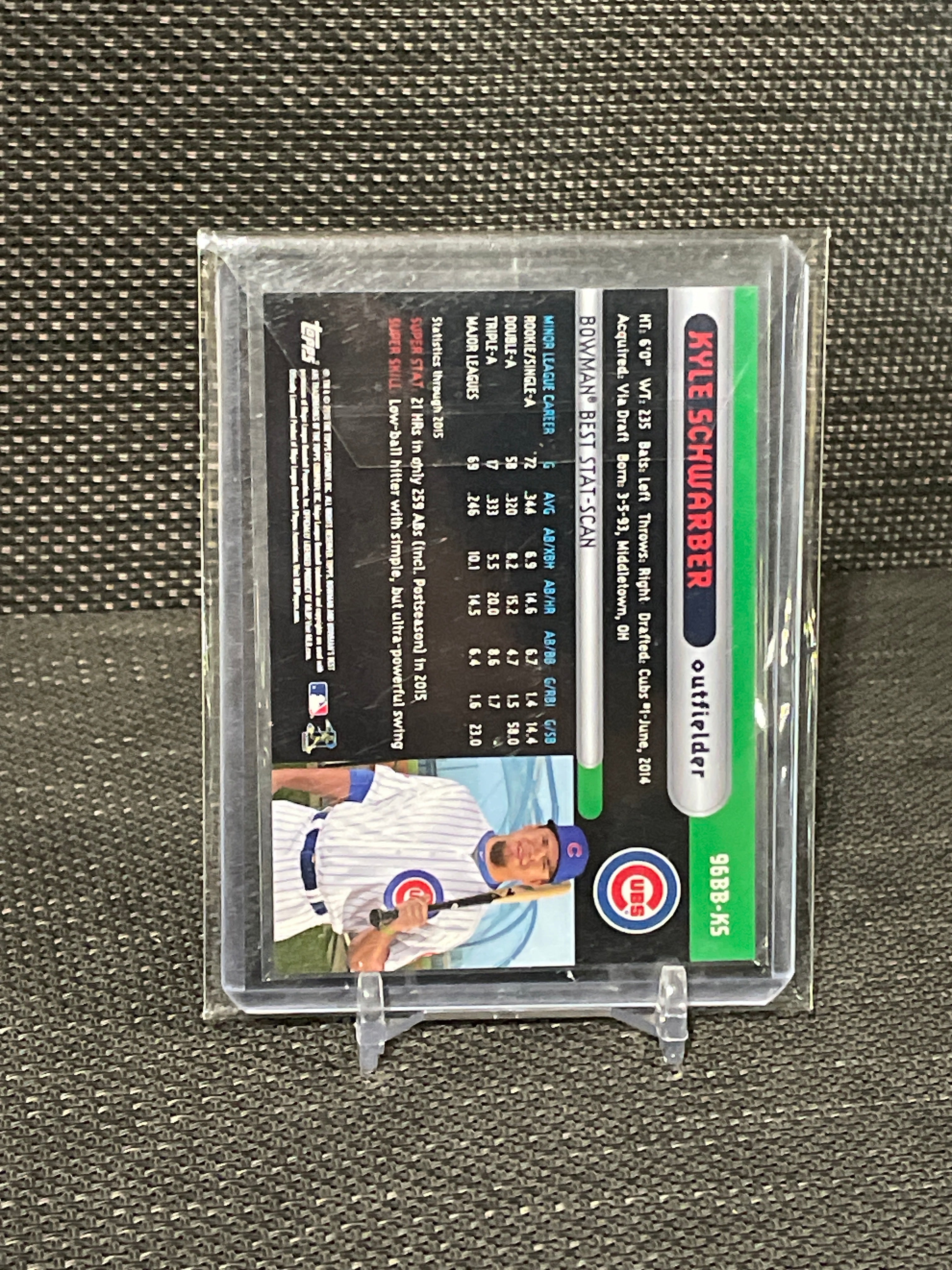 2016 Bowmans Best Kyle Schwarber RC #96BB-KS