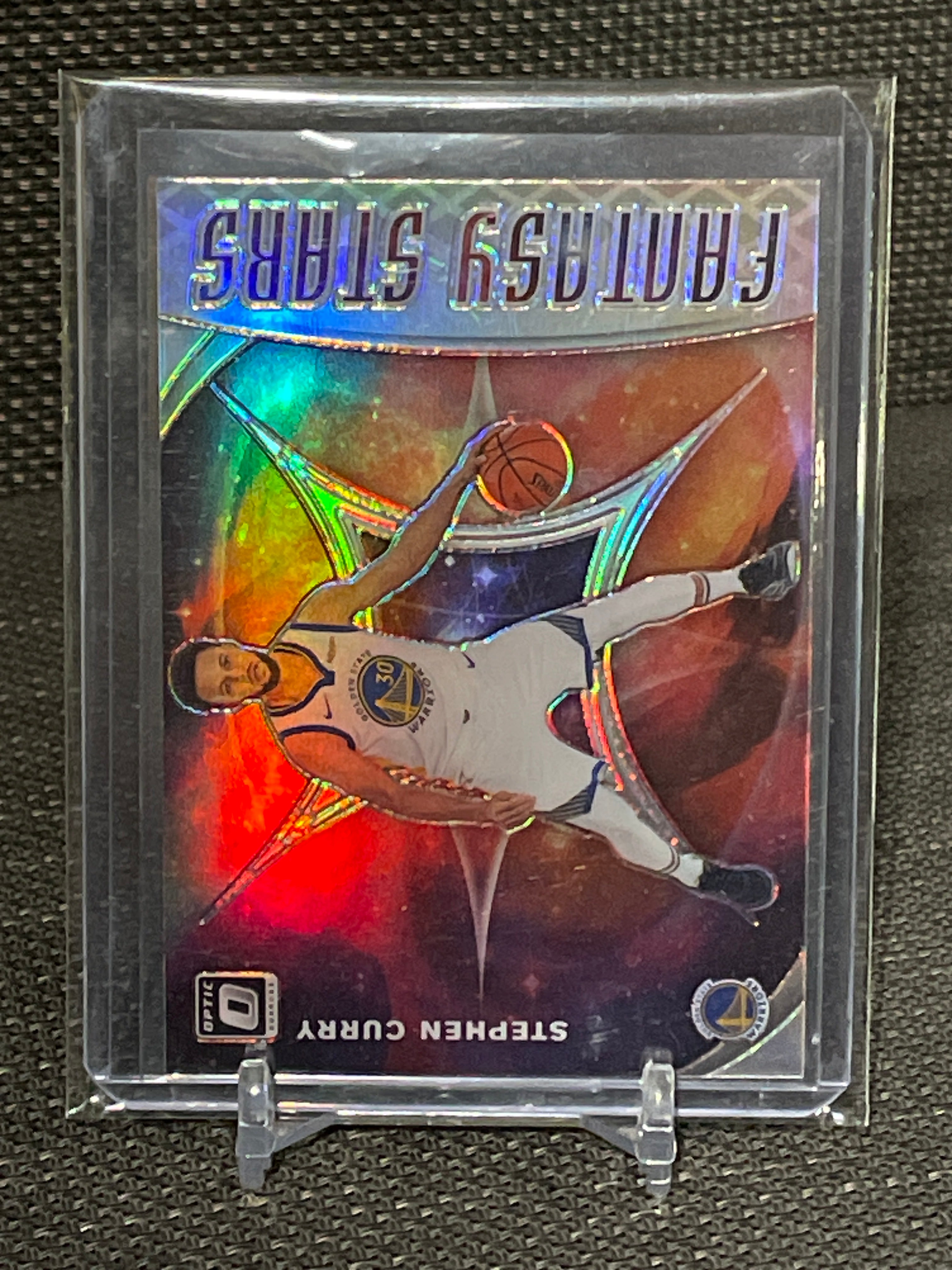 2019-20 Optic Stephen Curry “Fantasy Stars” Silver Prizm #13